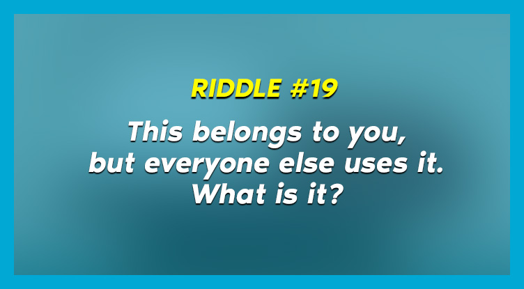riddle 19
